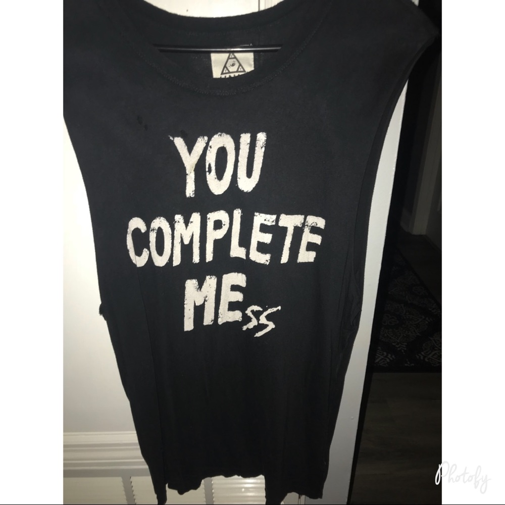 UNIF You Complete Mess Burnout Tank